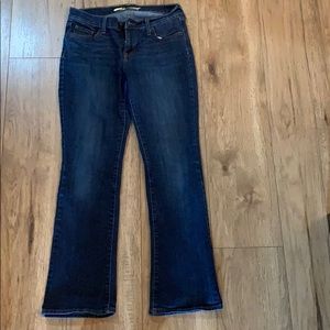 Old Navy dark Sweetheart jeans, sz 4 Short, EUC!!